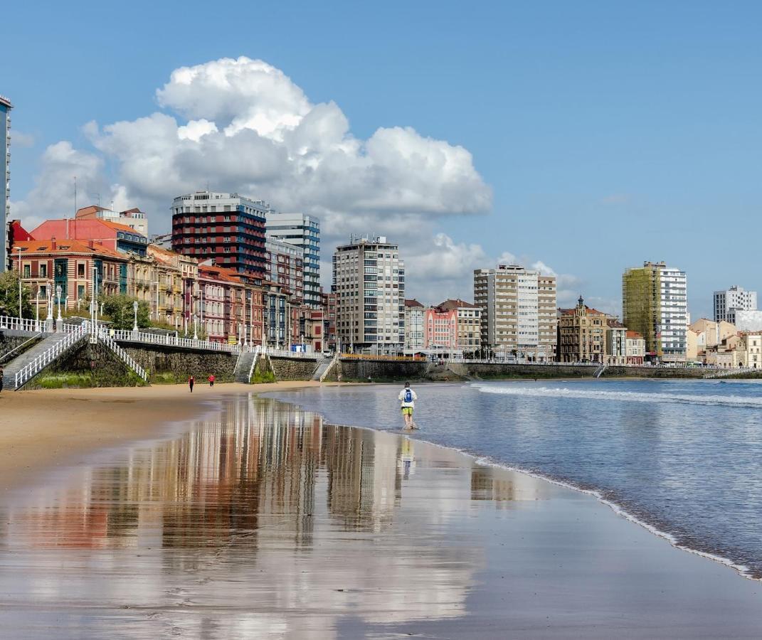 Mar Al Mar - Estupendo Piso A Un Paso De La Playa - Vut-2088-As Apartment Gijon Luaran gambar